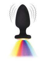 Svetleći analni vibrator na daljinski - Led Butt Plug