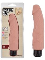 Vibrator realistični Greedy Guy 24 cm