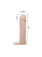 Mekana navlaka za penis i testise - Pretty Sleeve 6.2" - Image 2