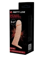 Mekana navlaka za penis i testise - Pretty Sleeve 6.2" - Image 7