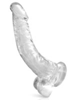 Dildo - Pure Jelly Clear 22 cm - Image 2