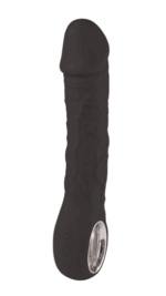 Silikonski Vibrator sa grejanjem - Prometheus Black