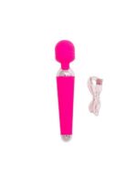 Klitoralni vibrator punjiv - Pink Wand - Image 2