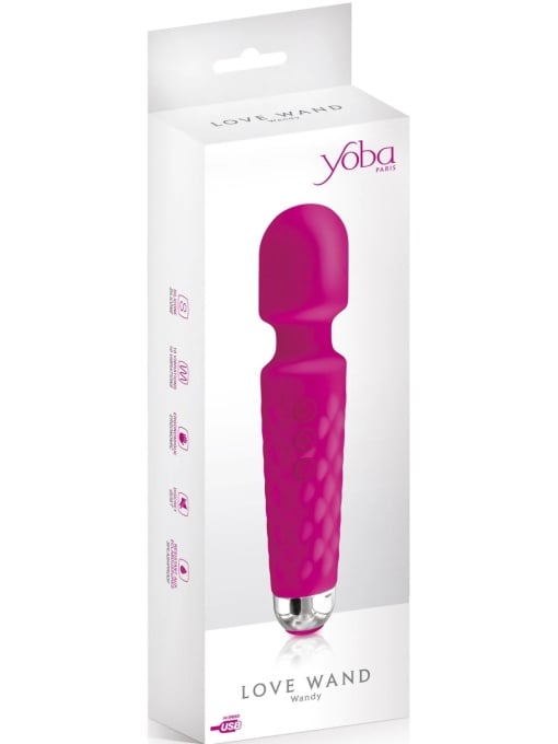 klitoralni-vibrator-punjiv-yoba-wand-pink~ Klitoralni vibrator punjiv - Yoba Wand Pink - Image 1