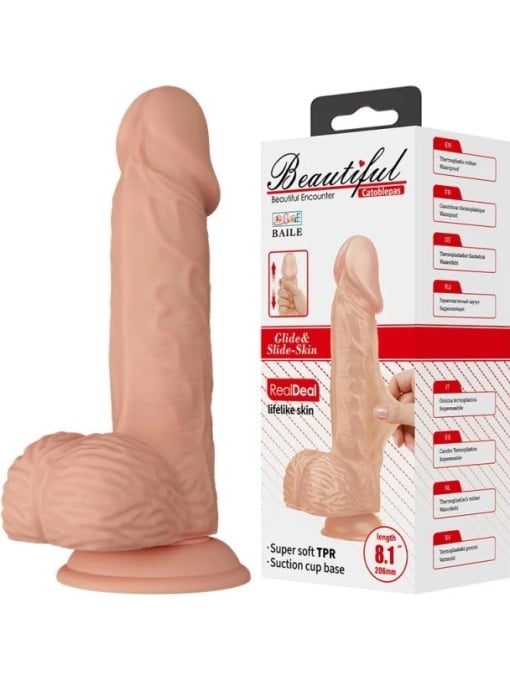 mekani-dildo-catoblepas-20-5-cm~ Mekani dildo - Catoblepas 20,5 cm - Image 1