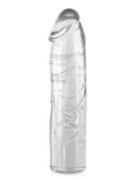 Mekani prozirni dildo - Pure Jelly Clear 17.2 cm - Image 2