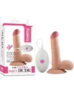 Mekani realistični vibro dildo - Ultra soft 19 cm