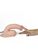 Mekani realistični vibro dildo - Ultra soft 19 cm - Image 3