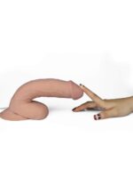 Mekani realistični vibro dildo - Ultra soft 22 cm - Image 4