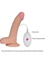 Mekani realistični vibro dildo - Ultra soft 22 cm - Image 5