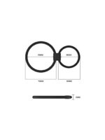 Prstenovi za penis - Rock Hard Duo Rings - Image 3