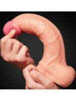 Realistični dildo - Dual Layer Platinum 25 cm - Image 2