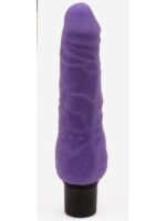 Realistični mekani lila vibrator - Realistic Cool - Image 2
