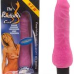Realistični mekani pink vibrator - Realistic Cool