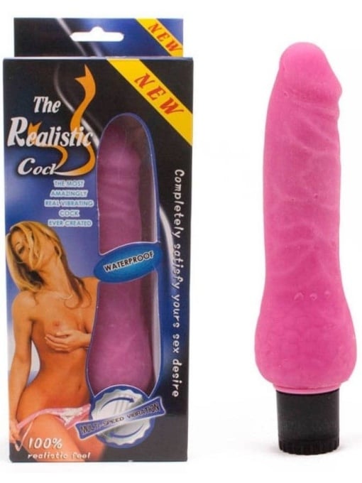 realisticni-mekani-pink-vibrator-realistic-cool~ Realistični mekani pink vibrator - Realistic Cool - Image 1