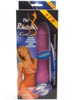 Realistični mekani pink vibrator - Realistic Cool - Image 3