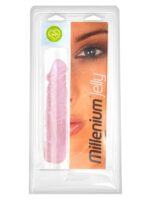 Silikonski dildo - Millenium Pink Jelly L