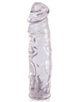 Silikonski dildo - Millenium White Jelly L - Image 2