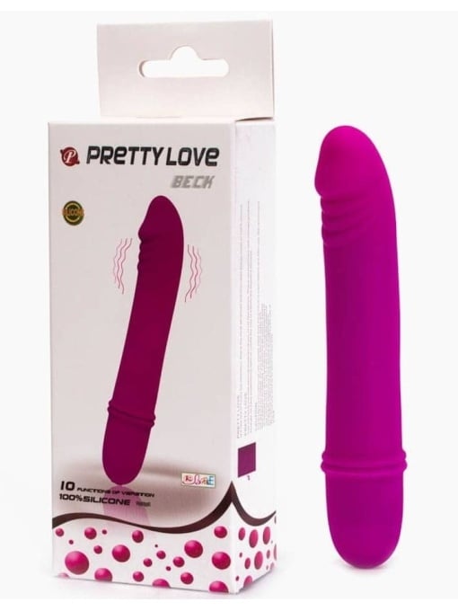 silikonski-mini-vibrator-beck-pink~ Silikonski mini vibrator - Beck Pink - Image 1