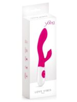 Silikonski multifunkcijski vibrator - Naya Pink