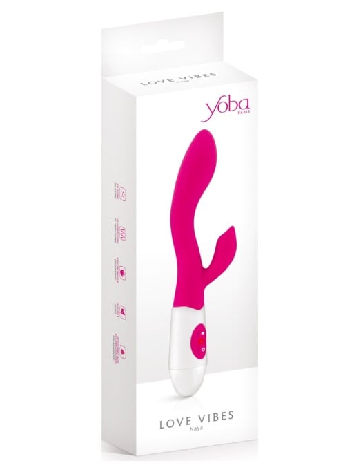 silikonski-multifunkcijski-vibrator-naya-pink~ Silikonski multifunkcijski vibrator - Naya Pink - Image 1