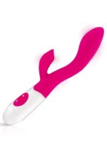 Silikonski multifunkcijski vibrator - Naya Pink - Image 2