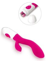 Silikonski multifunkcijski vibrator - Naya Pink - Image 4