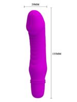 Silikonski pink mini vibrator - Stev - Image 6