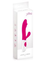 Silikonski vibrator - Elya Pink