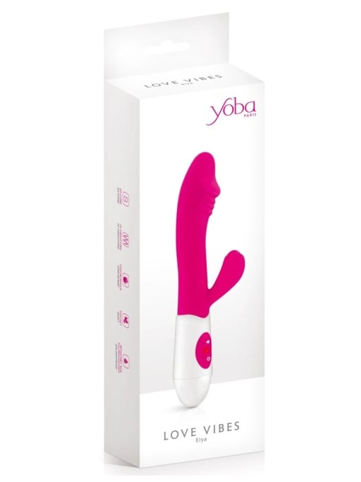 silikonski-vibrator-elya-pink~ Silikonski vibrator - Elya Pink - Image 1