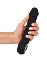 Silikonski Vibrator sa grejanjem - Prometheus Black - Image 3