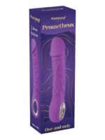 Silikonski Vibrator sa grejanjem - Prometheus Lila - Image 2