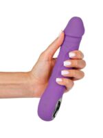 Silikonski Vibrator sa grejanjem - Prometheus Lila - Image 3