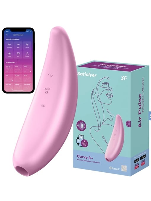 stimulator-klitorisa-aplikacija-satisfyer-curvy-3 Stimulator klitorisa aplikacija - SATISFYER CURVY 3+ - Image 1