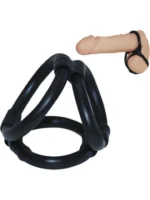 Trostruki prsten za penis i testise - Tri3Ring - Image 2