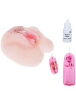 Ultra realistična vibro vagina - Dlakava - Image 4