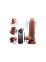 Vibrator sa pokretljivom kožicom |- Madox Latino 18,5 cm - Image 5