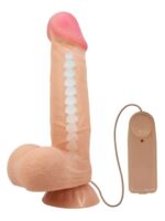 Vibro dildo sa kožicom - Sliding Skin 21,8 cm - Image 2