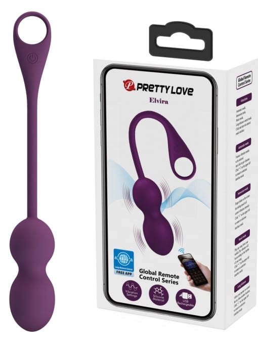 vibro-jaje-sa-aplikacijom-elvira-ii~ Vibro jaje sa aplikacijom - Elvira II - Image 1