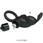 Vibro prsten za penis - Zeka Crni - Image 7