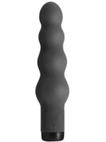 Analni vibrator od silikona - Pleasures Obsidian - Image 3