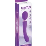Dupli Wand vibrator - Pontus Dual Lila