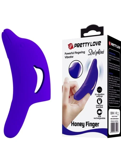 finger-naprstak-sa-vibracijom-delfin-lila~ Finger - naprstak sa vibracijom - Delfin Lila - Image 1