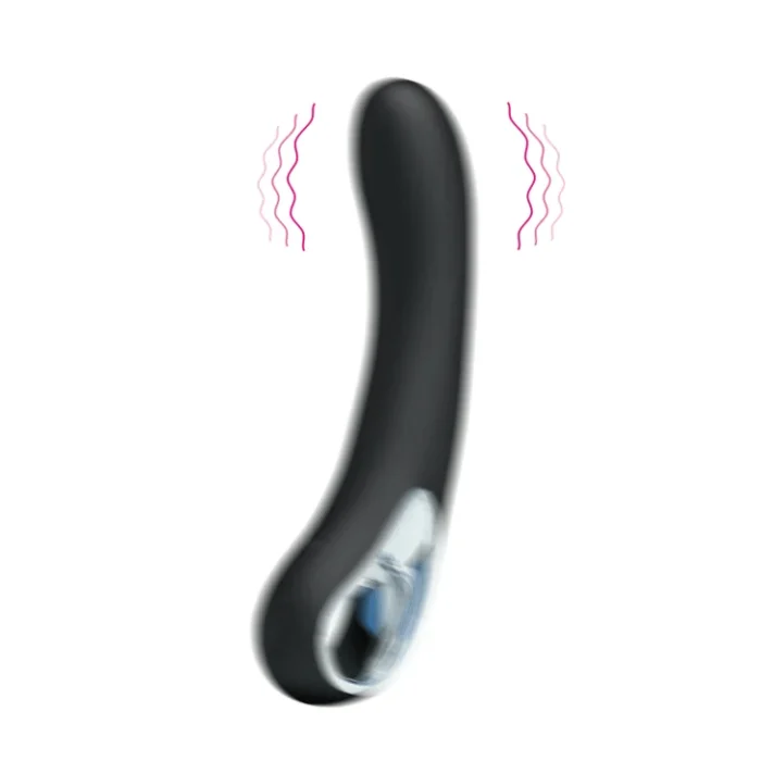 Silikonski vibrator - Alston Black - Слика 2