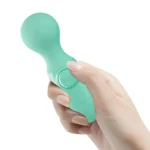 Mini vibrator za klitoris - Mini Wand Green - Image 8