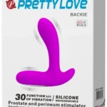 Masažer prostate silikonski - Backie Pink