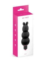 Meda vibrator silikonski - My First Teddy Black
