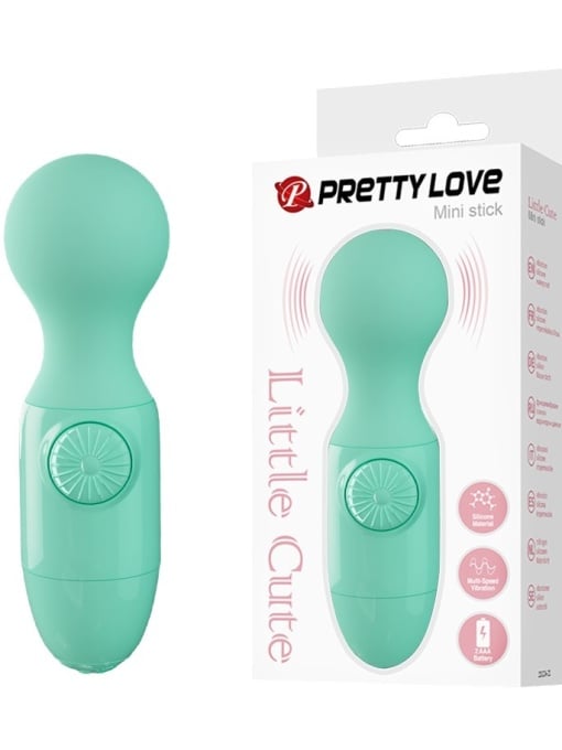 mini-vibrator-za-klitoris-mini-wand-green~ Mini vibrator za klitoris - Mini Wand Green - Image 1