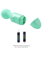 Mini vibrator za klitoris - Mini Wand Green - Image 5