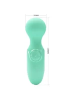 Mini vibrator za klitoris - Mini Wand Green - Image 6